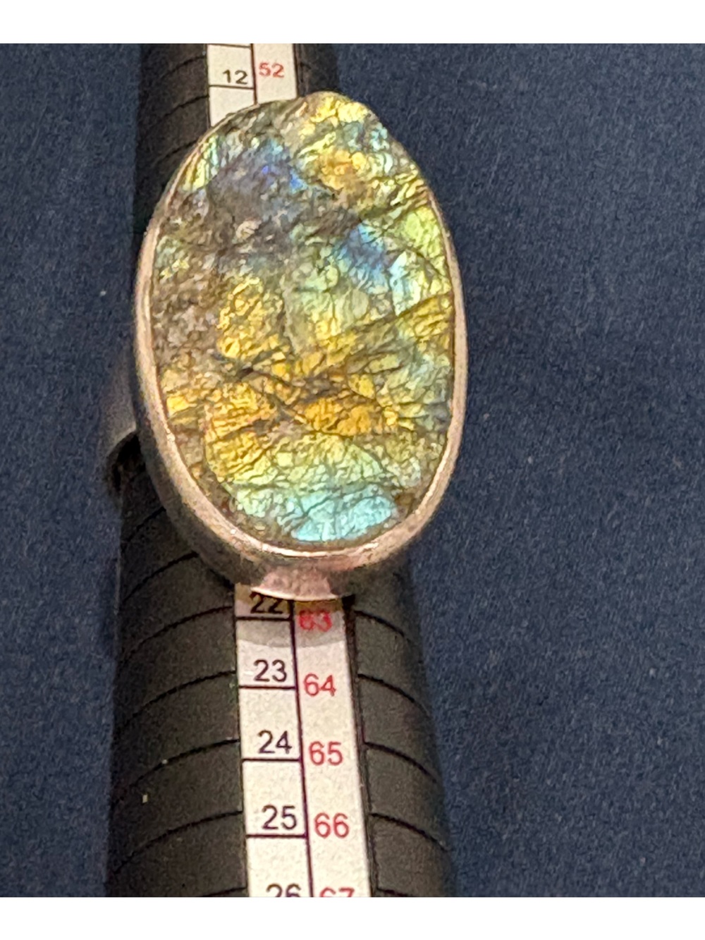 Labradorite Statement Ring